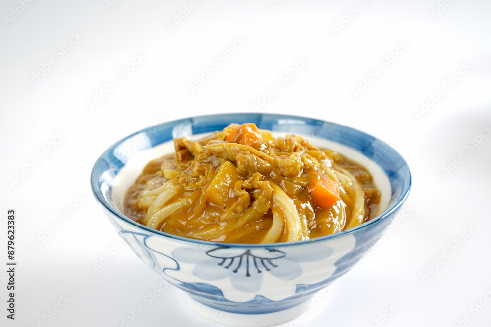 Seafood Udon Noodles，beef Udon，curry Udon， Japanese cuisine: cold shabu-shabu udon