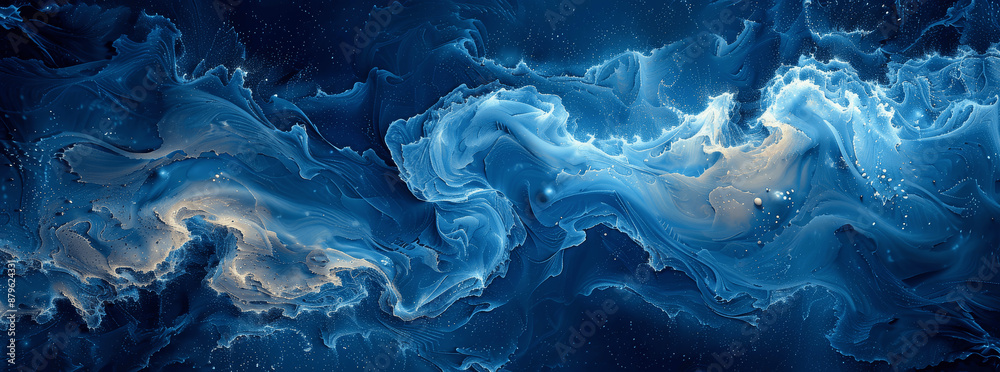 Abstract Dark Blue Water Texture Background with Wavy Ocean Patterns, High-Resolution Digital Fluid Art in Deep Navy and Sea Colors, Closeup of Rough Colorful Painting with Oil or Acrylic Brushstrokes Abstract Dark Blue Water Texture Background with Wavy Ocean Patterns, High-Resolution Digital Fluid Art in Deep Navy and Sea Colors, Closeup of Rough Colorful Painting with Oil or Acrylic Brushstrokes