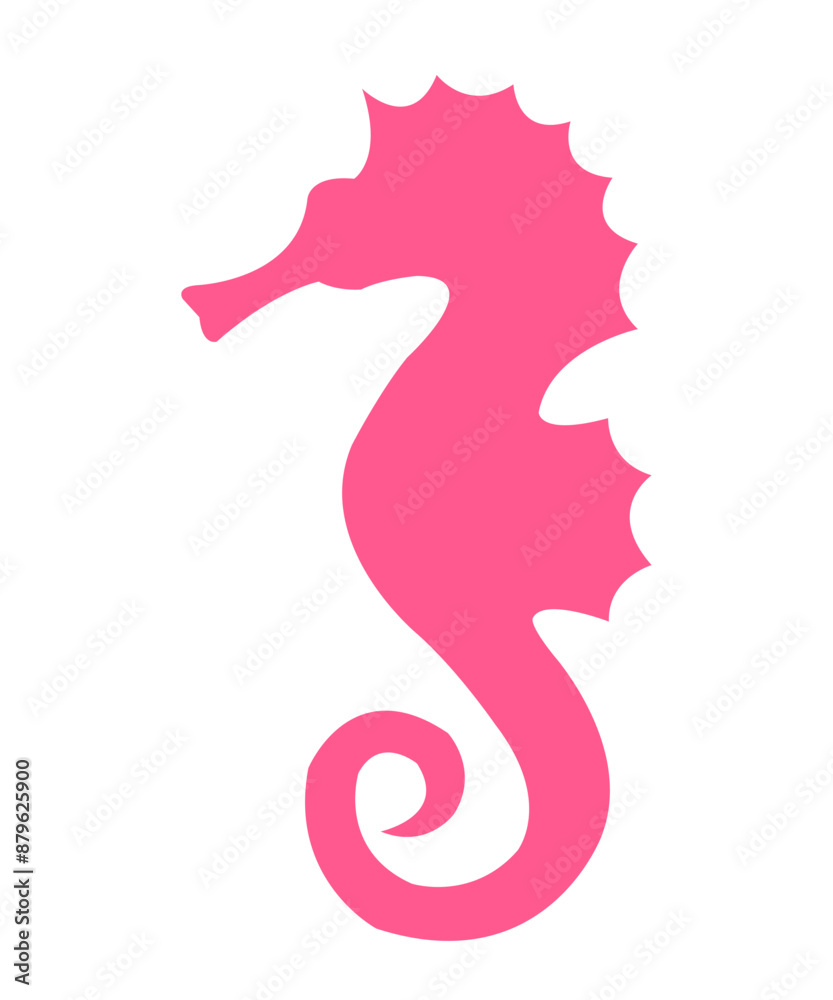 Seahorse clip art design on plain white transparent isolated background for card, shirt, hoodie, sweatshirt, apparel, tag, mug, icon, poster or badge Seahorse clip art design on plain white transparent isolated background for card, shirt, hoodie, sweatshirt, apparel, tag, mug, icon, poster or badge