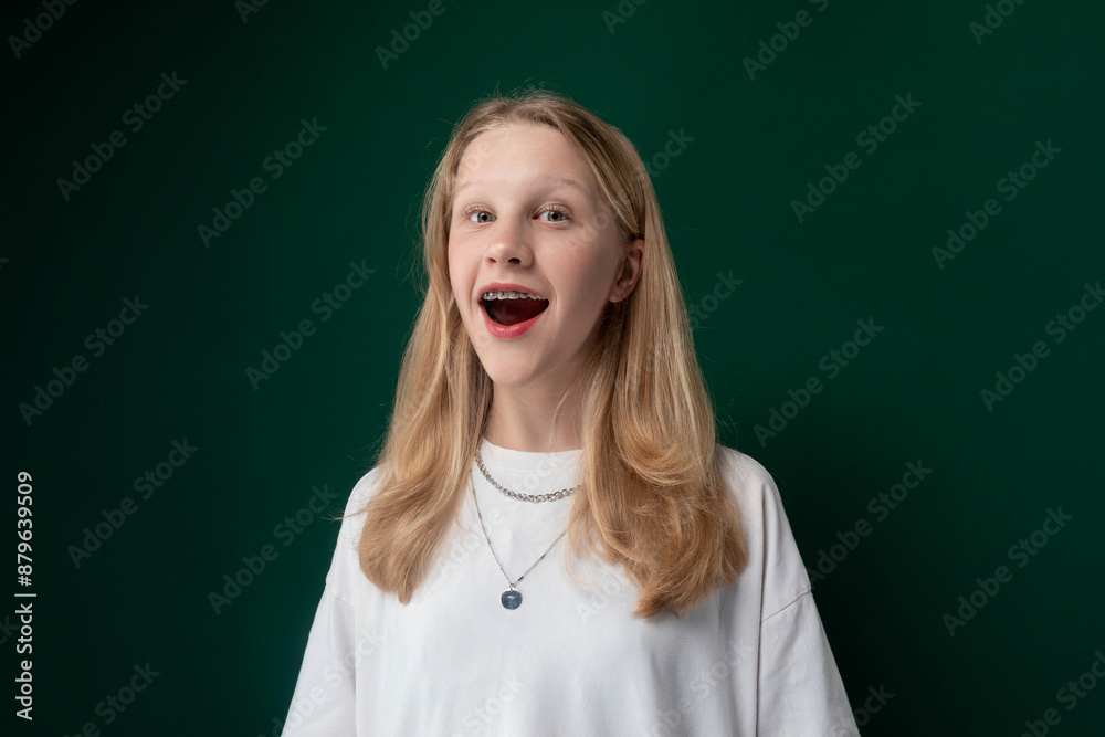 Woman With Long Blonde Hair in White Shirt Woman With Long Blonde Hair in White Shirt