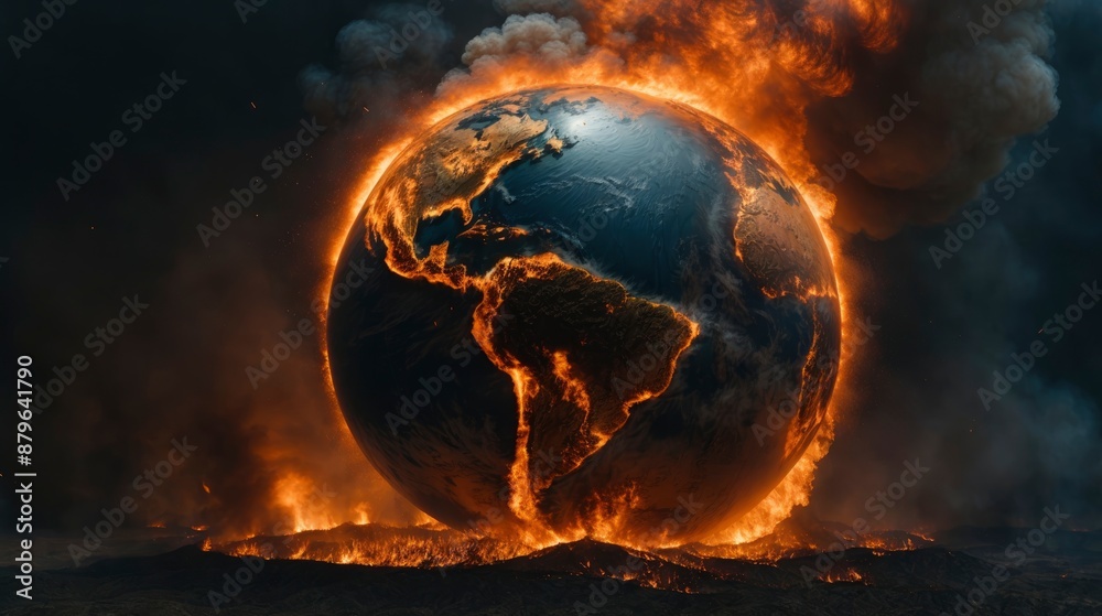 earth burning in the fire earth burning in the fire