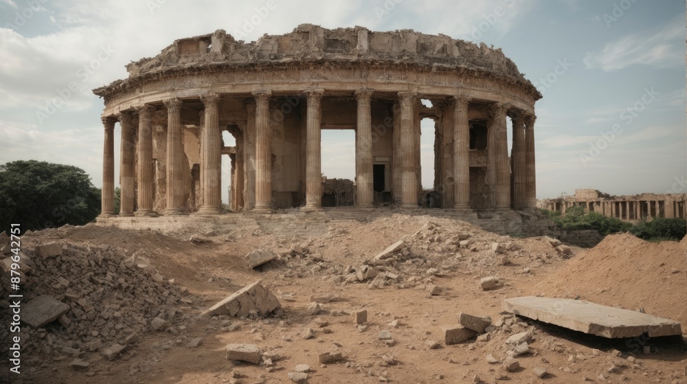 Obraz premium ruins of the roman forum