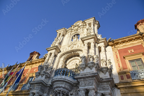 San Telmo Palace in Seville, Spain