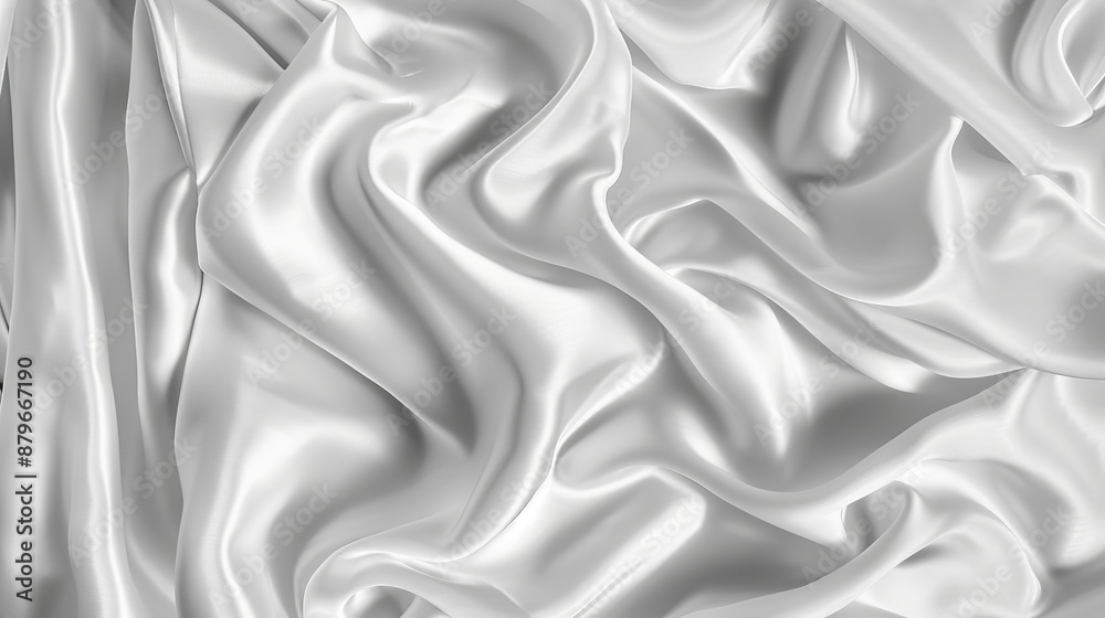 White silk material texture White silk material texture