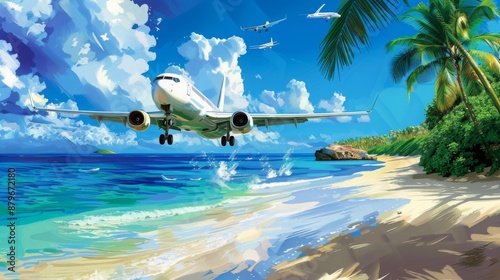 Wallpaper Mural summer adventure flyers , vacation flyer design , travel brochure templates Torontodigital.ca