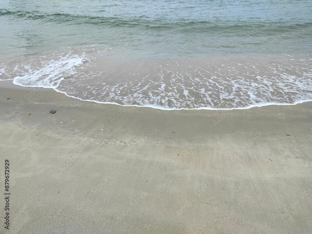 waves on the beach