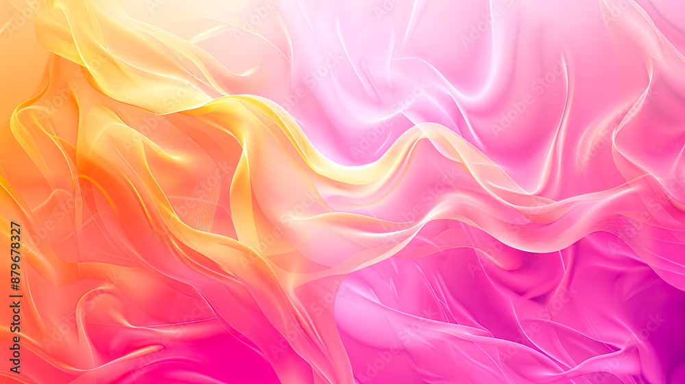 3D Wellen als bunter Hintergrund 3D Wellen als bunter Hintergrund
