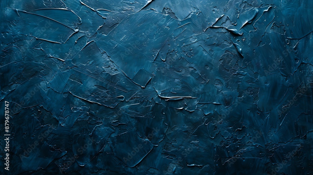 Dark Blue Venetian decorative plaster Wall Background Abstract Stucco Texture With Copy Space for design Beautiful Wall decor renovation : Generative AI Dark Blue Venetian decorative plaster Wall Background Abstract Stucco Texture With Copy Space for design Beautiful Wall decor renovation : Generative AI