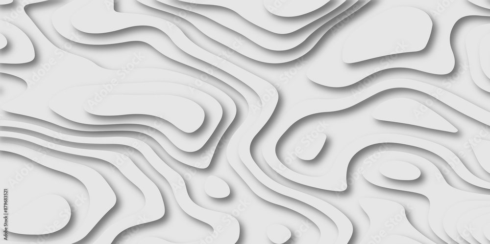 Colorful Papercut Background Concept Design

