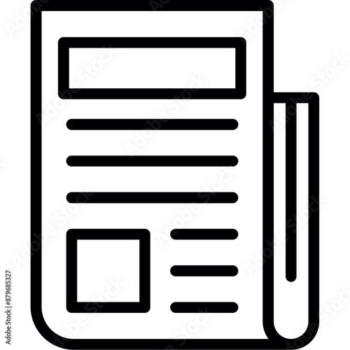 Newspaper Icon