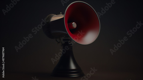 loudspeaker megaphone on a background  © Dilshad
