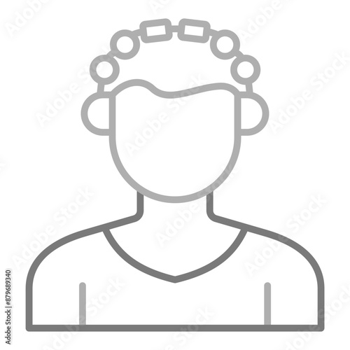 Hair curler Icon