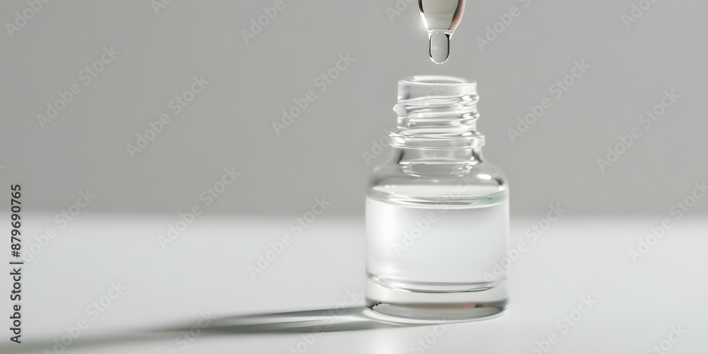 The Benefits of Niacinamide in Skincare Reducing Pores, Balancing Sebum, and Lightening Pigmentation. Concept Skincare Benefits, Niacinamide, Pore Reduction, Sebum Balancing, Pigmentation Lightening The Benefits of Niacinamide in Skincare Reducing Pores, Balancing Sebum, and Lightening Pigmentation. Concept Skincare Benefits, Niacinamide, Pore Reduction, Sebum Balancing, Pigmentation Lightening
