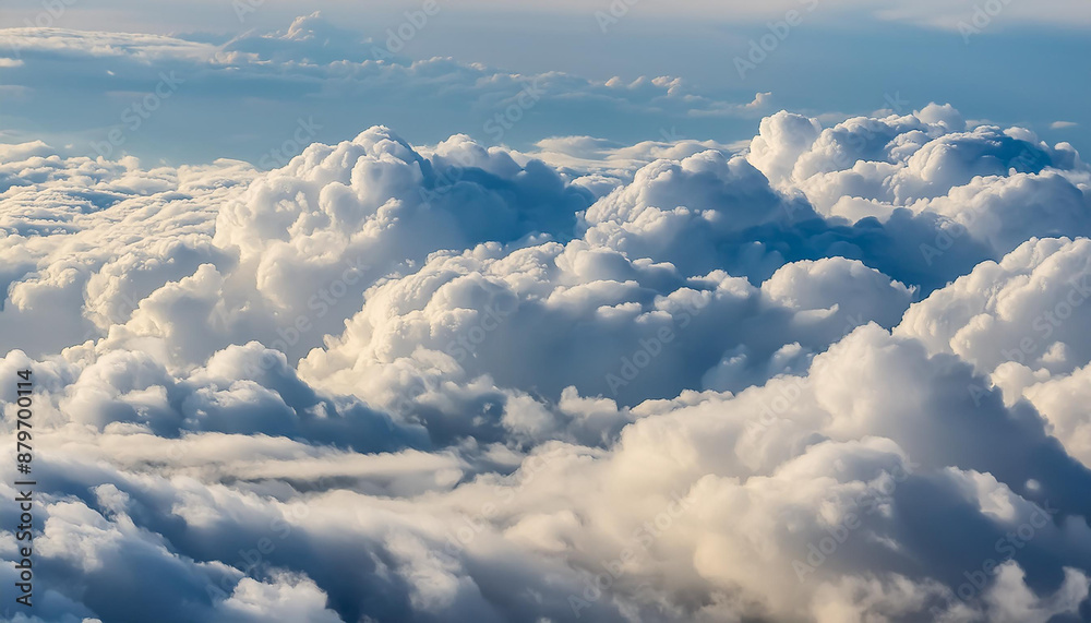 Whimsical patterns of fluffy white clouds. Beautiful sky. Whimsical patterns of fluffy white clouds. Beautiful sky.