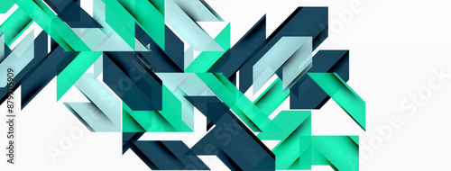 Speed and sport geometric background. Color lines dynamic template for wallpaper, banner, background or landing