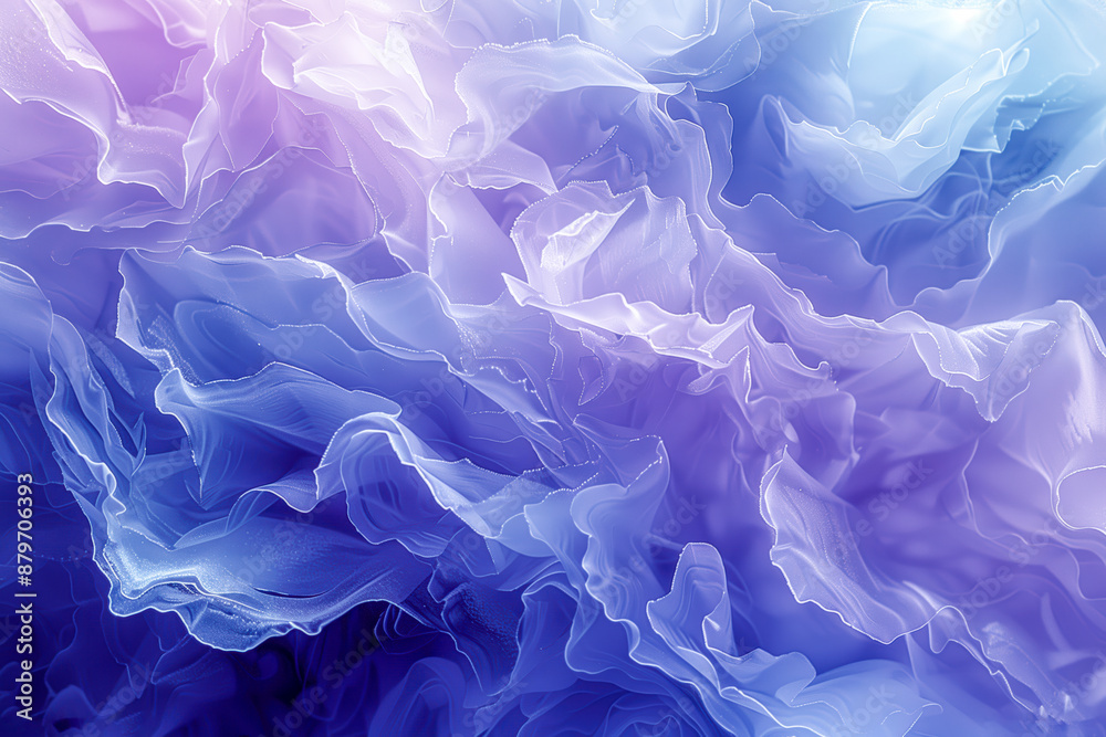 An abstract image with shades of white blue and purple An abstract image with shades of white blue and purple