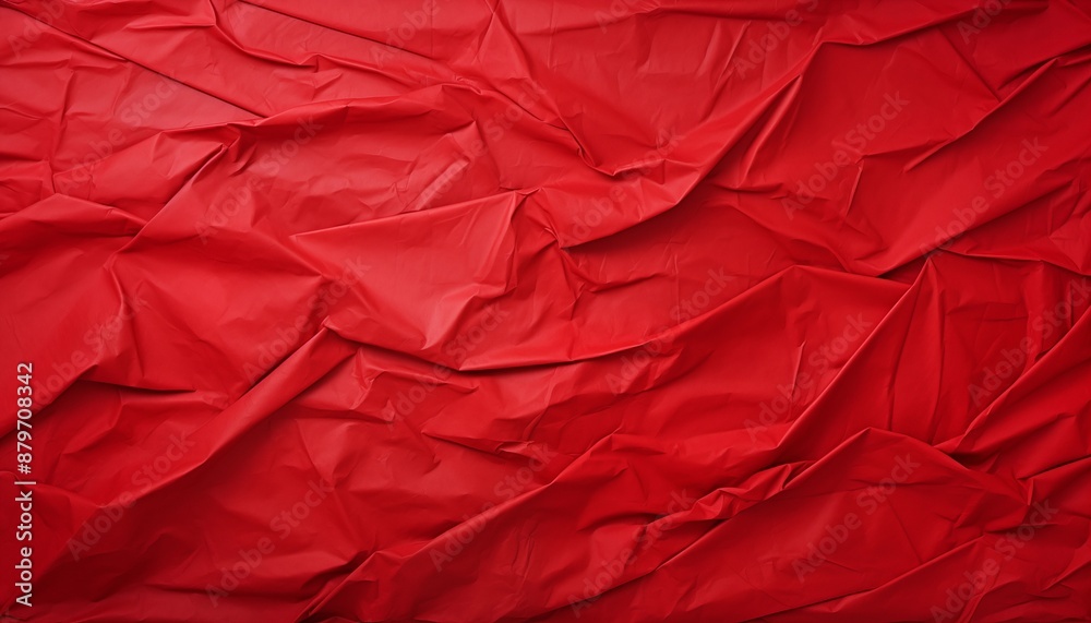 red crumpled paper red crumpled paper