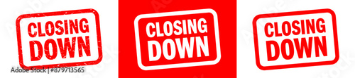 Closing down