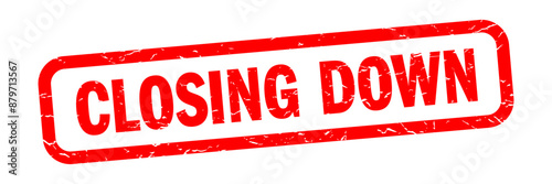 Closing down