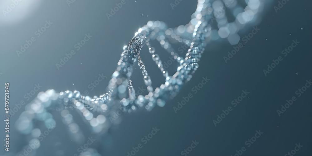 Exploring the Intersection of DNA and AI in Genetic Research. Concept AI in Genetic Research, DNA Analysis, Advancements in Biotechnology Exploring the Intersection of DNA and AI in Genetic Research. Concept AI in Genetic Research, DNA Analysis, Advancements in Biotechnology