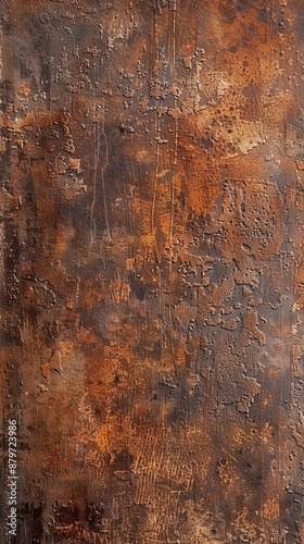 Rusted Iron Sheet Texture Background, 4K hyperrealistic photo