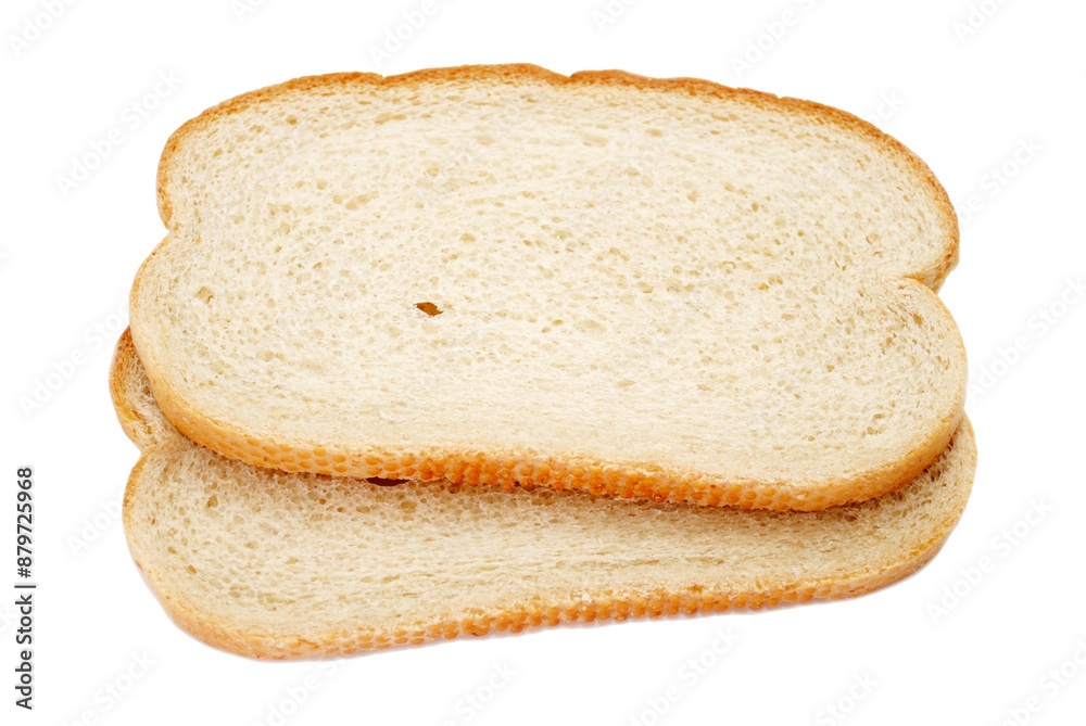 Slices of fresh rye bread on a transparent background. Slices of fresh rye bread on a transparent background.