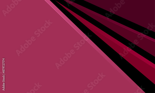 Abstract Pink background with geometric panel