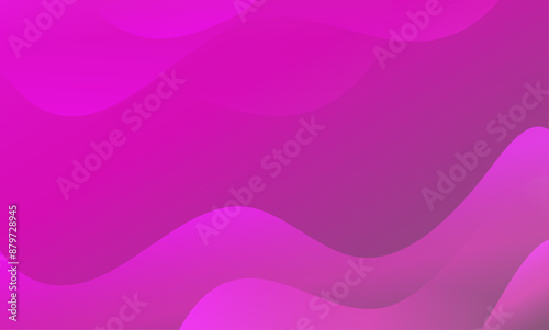Abstract pink wave background. Dynamic shapes composition. Vector illustration