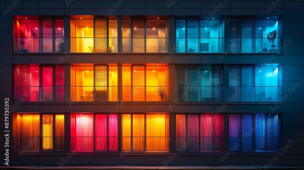 Architecture And Lighting Of A House In An Urban Environment. Illustration On The Theme Of Architecture And Interiors. Generative AI
Architecture And Lighting Of A House In An Urban Environment. Illustration On The Theme Of Architecture And Interiors. Generative AI