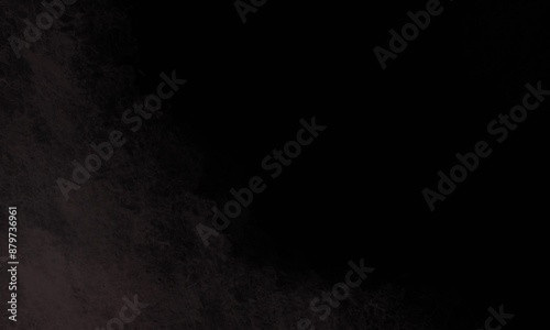 Black abstract background, rough textured with the paint brush tool. Create empty space for adding text, graphs, or images for media design.