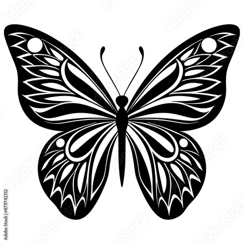 Butterfly icon stunning vector illustrations