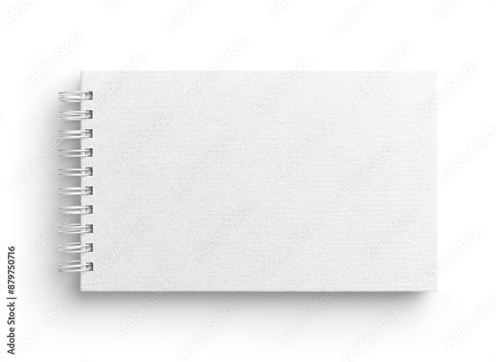 White Spiral Bound Notebook Cover White Spiral Bound Notebook Cover
