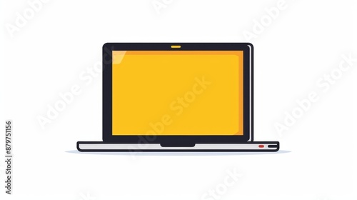 Bright screen laptop - ideal for technical concepts