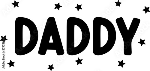 Daddy - Text Design