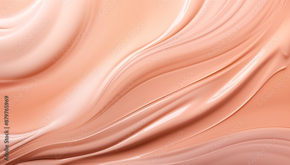 cosmetic foundation liquid wavy texture cosmetic foundation liquid wavy texture