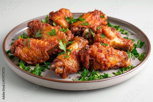 Tempting Chicken Wings and Frog Legs with Crispy Coating