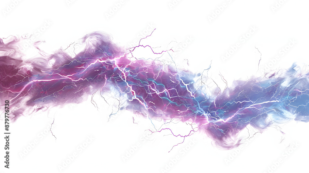 The effect of lightning and lighting, symbol of natural strength or magic, light and shine, abstract, zippers, thunderstorm and lightning, electricity and explosion illustration, isolated on white The effect of lightning and lighting, symbol of natural strength or magic, light and shine, abstract, zippers, thunderstorm and lightning, electricity and explosion illustration, isolated on white