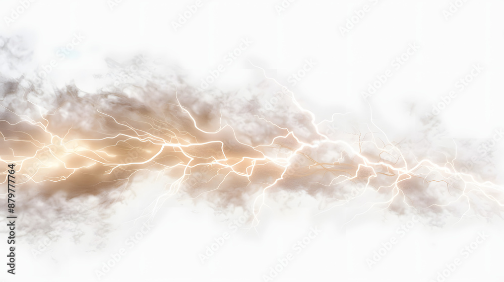 The effect of lightning and lighting, symbol of natural strength or magic, light and shine, abstract, zippers, thunderstorm and lightning, electricity and explosion illustration, isolated on white The effect of lightning and lighting, symbol of natural strength or magic, light and shine, abstract, zippers, thunderstorm and lightning, electricity and explosion illustration, isolated on white