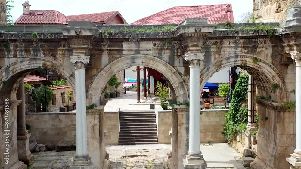 Antalya city center and tourist attractions