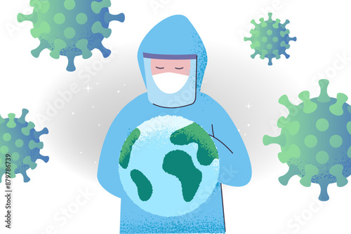 World fights against the virus