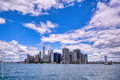 Obraz na płótnie The Manhattan, New York City, New York skyline. w salonie