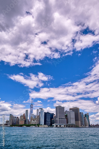 Obraz na płótnie The Manhattan, New York City, New York skyline. w salonie