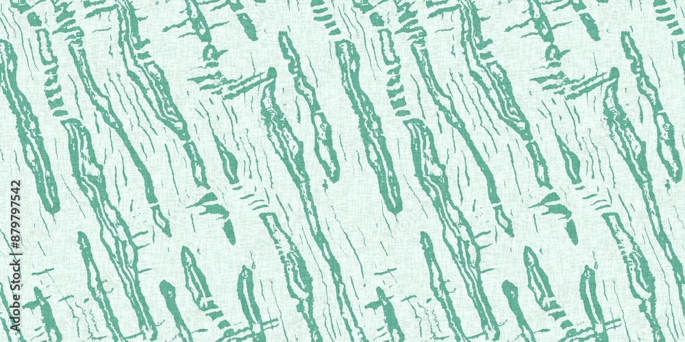 Aegean teal light soft wave linen pattern background. Broken line stripe border effect for rustic coastal marine surface design. Aegean teal light soft wave linen pattern background. Broken line stripe border effect for rustic coastal marine surface design.