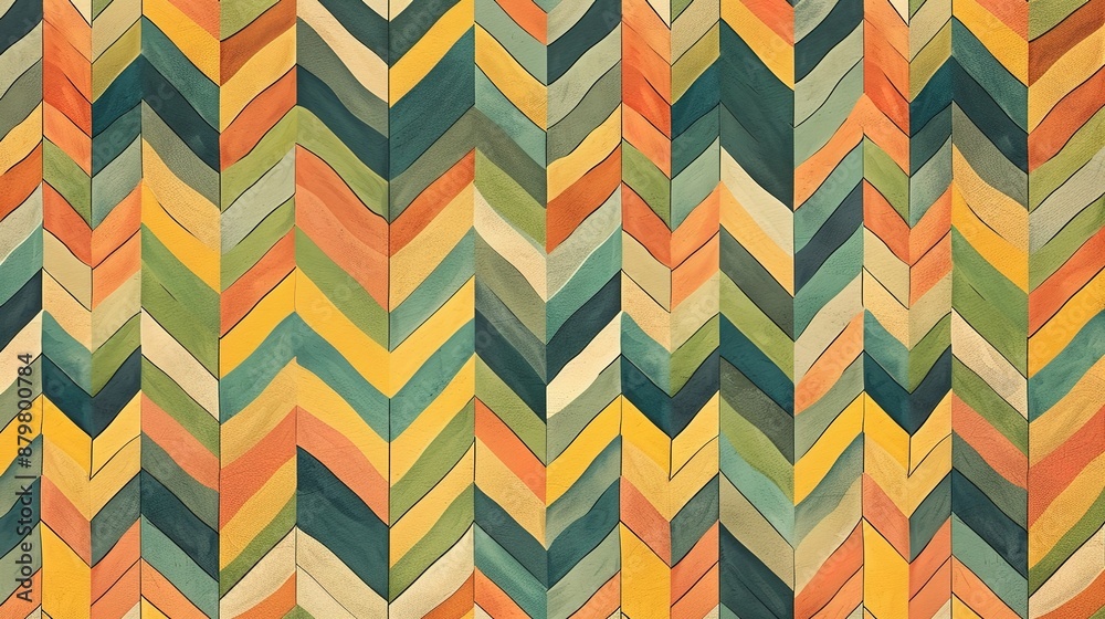 zigzag pattern wallpaper