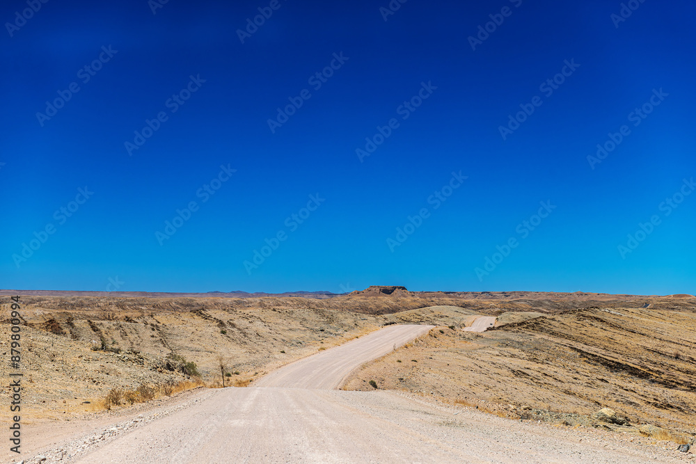 C 26 gravel road in the Namib Desert, Namibia C 26 gravel road in the Namib Desert, Namibia