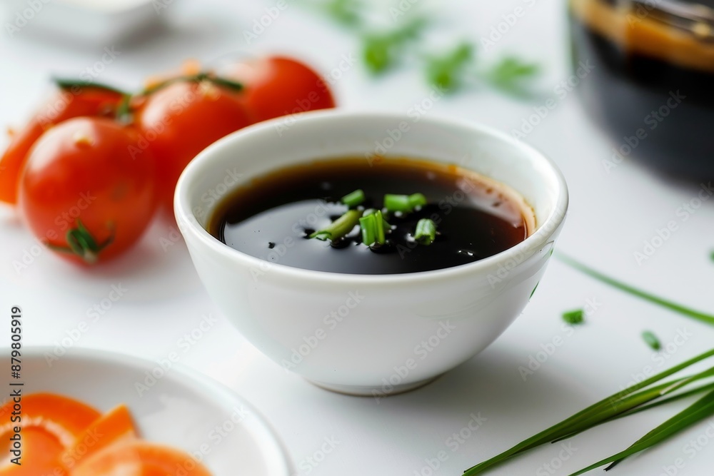 Clear background for shabu dipping sauce Clear background for shabu dipping sauce
