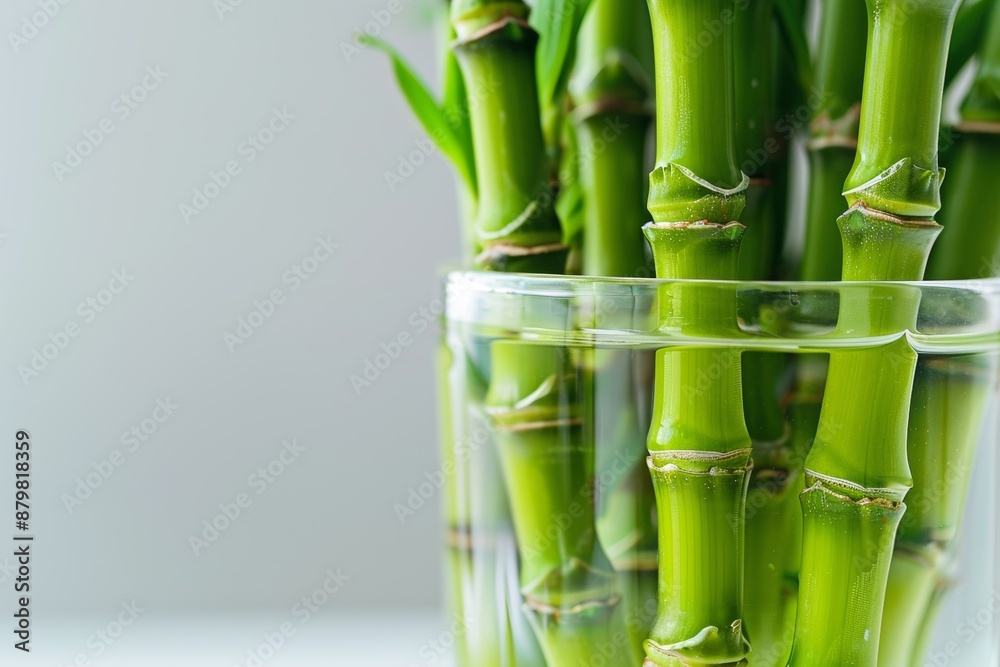 Fototapeta premium Bamboo roots contract