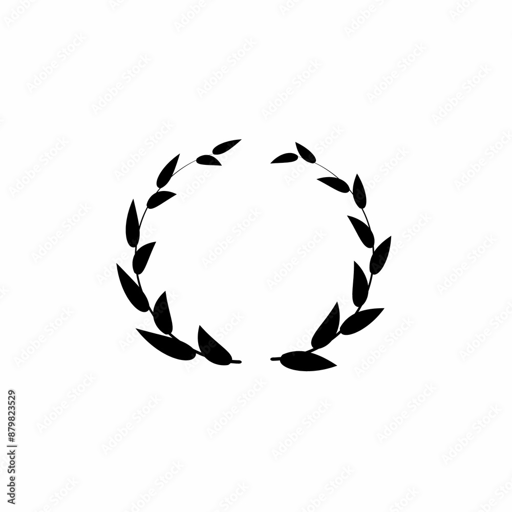 Obraz premium abstract globe with leaves