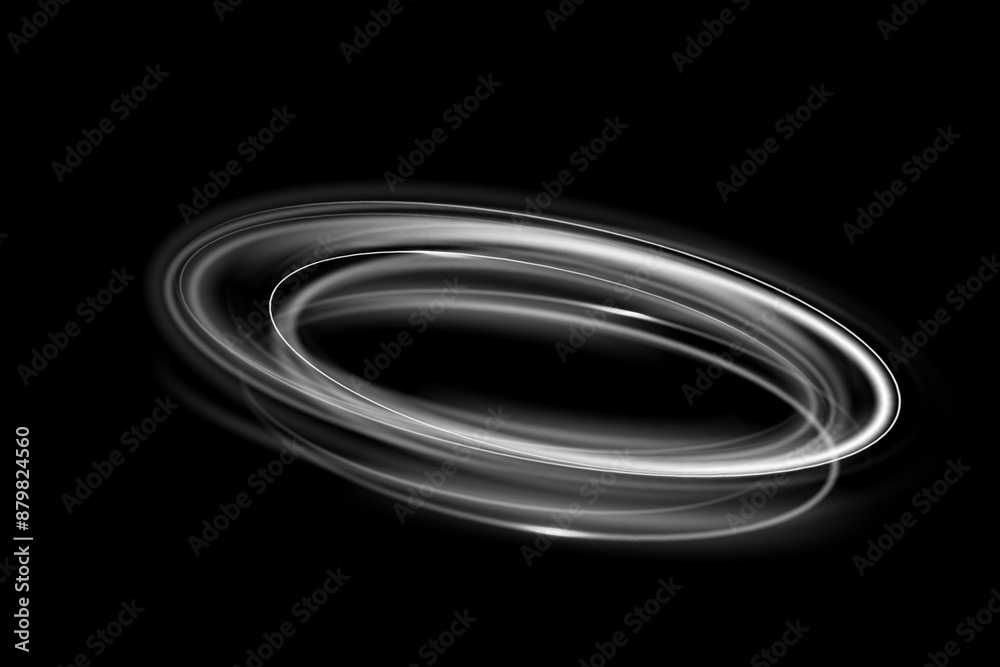 White shiny sparks of spiral wave. Imitation of the exit of cold air from the air conditioner. Vector illustration stream of fresh wind. White shiny sparks of spiral wave. Imitation of the exit of cold air from the air conditioner. Vector illustration stream of fresh wind.
