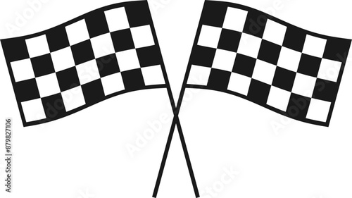 Race Car Flag - Checked Flag